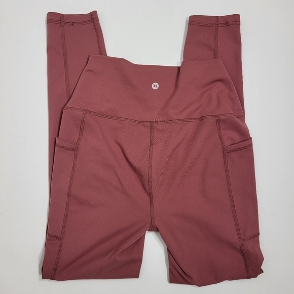 RBX Mauve Pink Womens Leggings in a Size Small - Picture 4 of 10